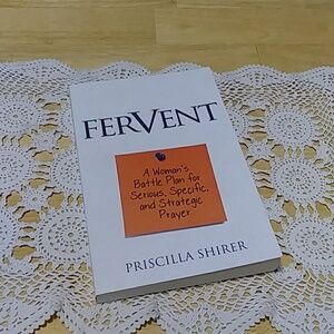 Book Sale! 3 for $10! Fervent by Priscilla Shirer, Christian guidance